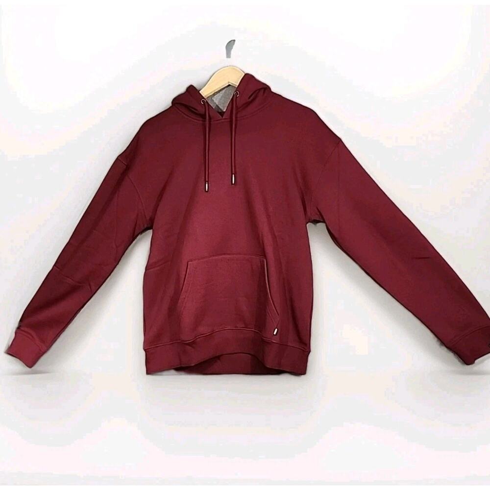 Dixxon Vixxon Womens Large Pullover Burgundy Hoodie Brand New